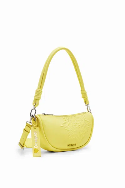 Desigual S Oval Star Bag In Yellow