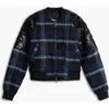 Desigual Sequin Appliqué Crop Jacket In Multi