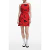Desigual Sleeveless Minidress In Red