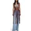 Desigual Sleeveless Open Kit Cover-up Dress