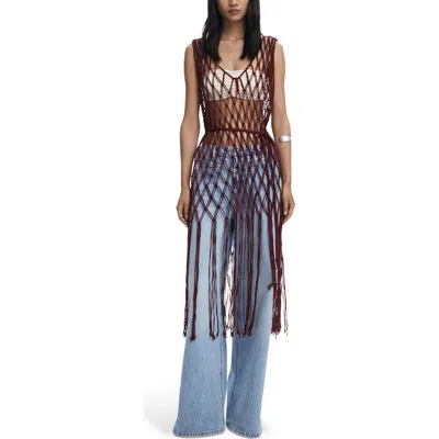 Desigual Sleeveless Open Kit Cover-up Dress