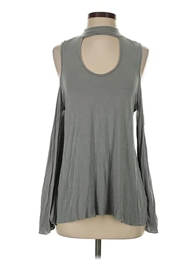 Pre-owned Desigual Sleeveless Top Gray Halter Neckline Tops