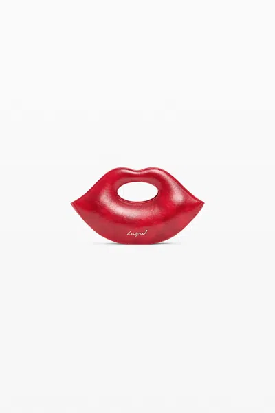 Desigual Small Bag Lips In Red