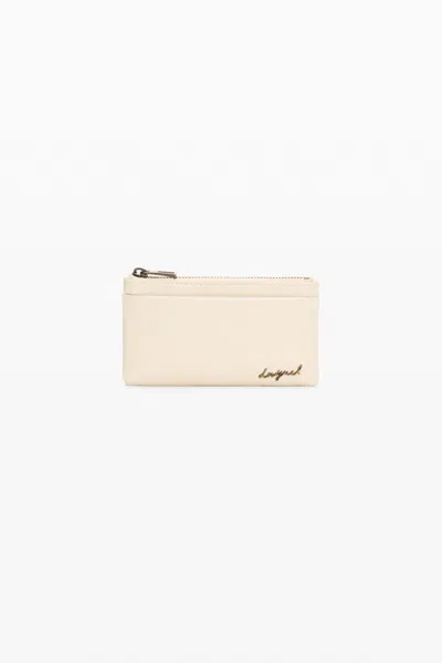 Desigual Small Charms Purse In White