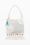 Desigual Small Crochet Shopping Bag