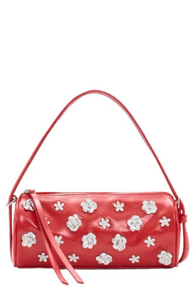 Desigual Small Faux Leather Shoulder Bag In Red