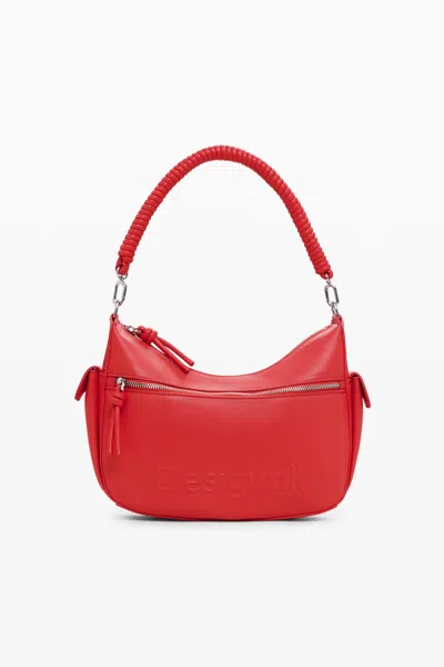 Desigual Small Shoulder Bag In Red