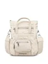 Desigual Small Voyager Multi-position Tote Bag In Neutral