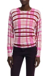 Desigual Stripe Crewneck Sweater In Multi