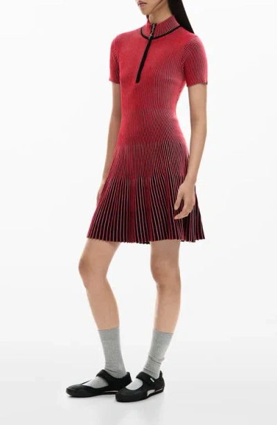 Desigual Stripe Minidress In Multi