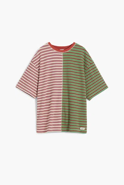 Desigual Striped Short-sleeve T-shirt In Multi