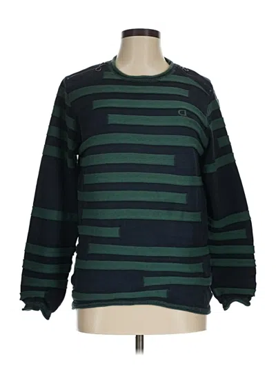 Pre-owned Desigual Sweatshirt In Green