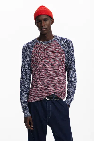 Desigual T-shirt In Blue