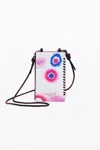 Desigual Tie-dye Phone Holder In Red