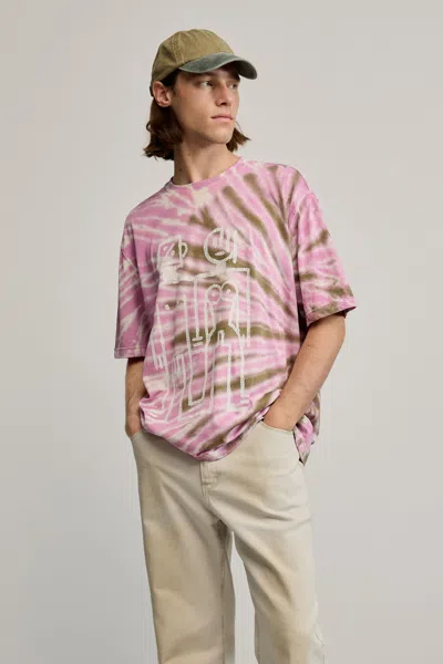 Desigual Tie-dye T-shirt In Multi