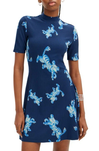 Desigual Dress In Blue