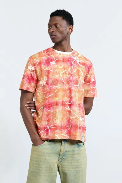 Desigual T-shirt Arty Print In Neutral