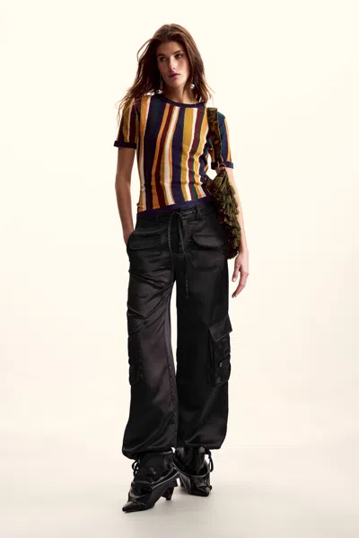 Desigual T-shirt Designed By Mr. Christian Lacroix In Multi