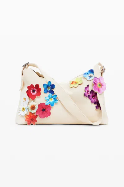 Desigual Tyler Mcgillivary 3dフラワーバッグ In Material Finishes