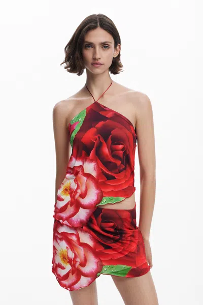 Desigual Tyler Mcgillivary Asymmetrical T-shirt