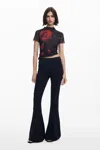 Desigual Tyler Mcgillivary Floral Bell-bottom Pants