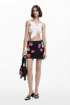 Desigual Tyler Mcgillivary Floral Mini Skirt