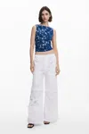 Desigual Tyler Mcgillivary Sleeveless Drops T-shirt