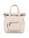 Desigual Voyager Quilted Top-handle Backpack In Neutral