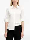 Desigual 브로이드로 자수 셔츠 In White