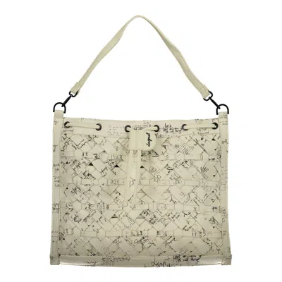 Desigual White Polyethylene Backpack