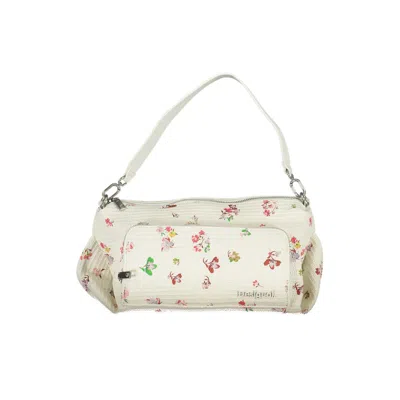 Desigual White Polyethylene Handbag In Neutral