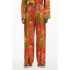 Desigual Wide Leg Cover-up Pants In Orange