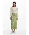 Desigual Women's 2-in-1 Dress In Green