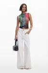 Desigual Women's Arty Print T-shirt In Multi