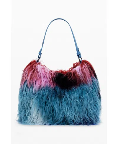 Desigual Women's Bag Designed By Mr. Christian Lacroix In Blue