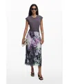 Desigual Women's Dress Designed By Mr. Christian Lacroix In Gray