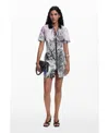 Desigual Women's Dress Designed By Mr. Christian Lacroix In Multi
