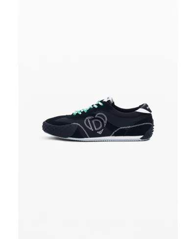 DESIGUAL WOMEN'S EMBROIDERED LOGO SNEAKERS