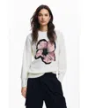 Desigual Jumper In White
