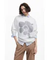 Desigual Sweatshirt In White