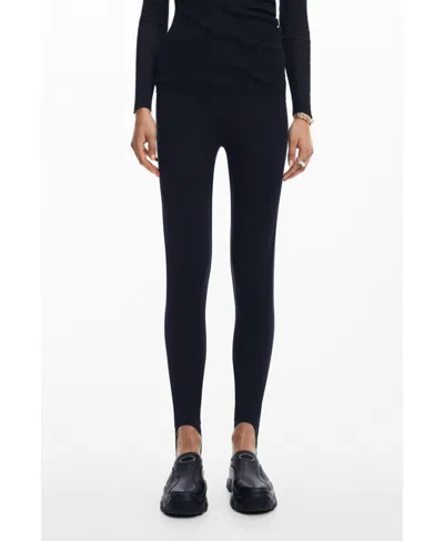Desigual Women's Fusseau Leggings M. Christian Lacroix In Black