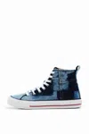 Desigual Women's High Top Sneakers In Denim