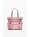 Desigual Women's Large Multi-position Backpack In Pink