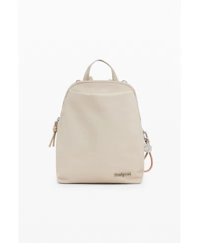 Desigual Women's Medium Padded Sack Backpack In Neutral