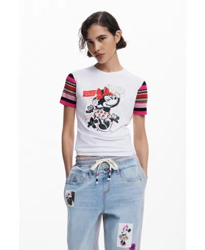 DESIGUAL WOMEN'S MINNIE MOUSE T-SHIRT