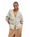 Desigual Women's Multicolored Cardigan In Multi