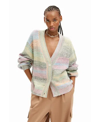 Desigual Women's Multicolored Cardigan
