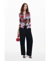 Desigual Printed Shirt M. Christian Lacroix In Multi