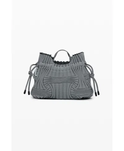 Desigual Women's Ruched Medium Bag In Black