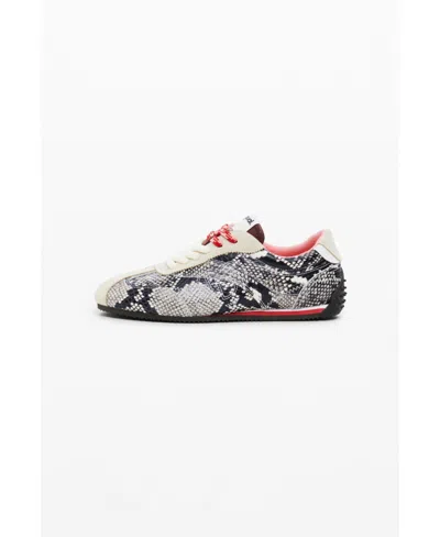 Desigual Women's Snake Print Sneakers